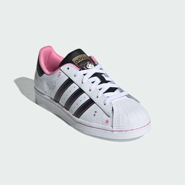 adidas originals アディダス レディース ジュニア スニーカー SUPERSTAR J IF3561 サンリオ クロミ PINK  WHITE BLACK スーパースター シューズ コラボシューズ : セレクトショップ a-dot - 通販 - Yahoo!ショッピング
