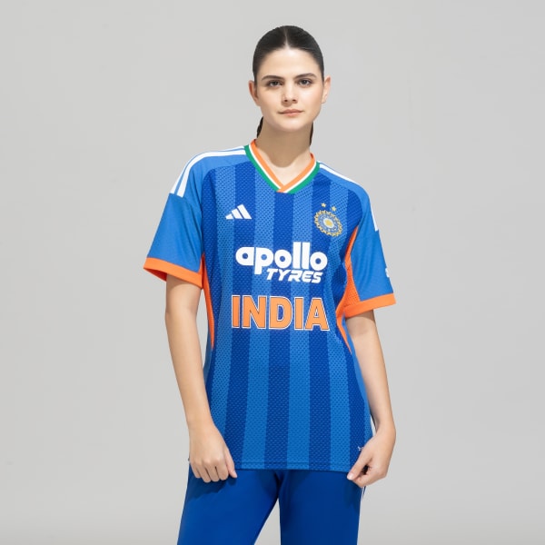 Blue INDIA T20 INTERNATIONAL CRICKET JERSEY 2026