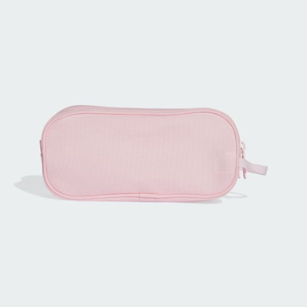 Merah-muda Kotak Pensil Two Zipper