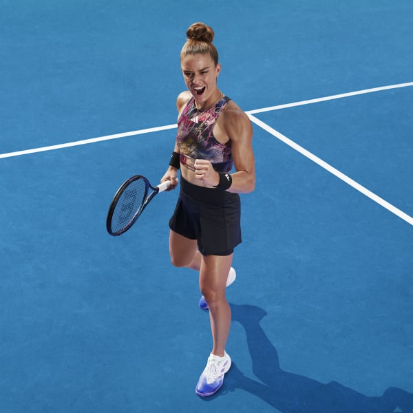Multicolour Melbourne Tennis Crop Top