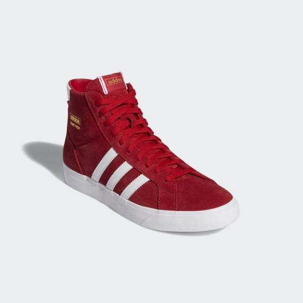 adidas red suede shoes