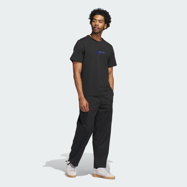 Preto Camiseta Skateboarding Arched