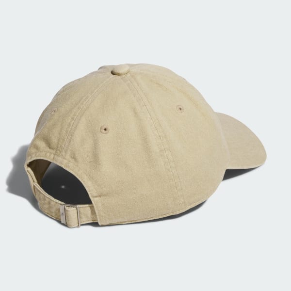 Beige 워시드 야구 모자