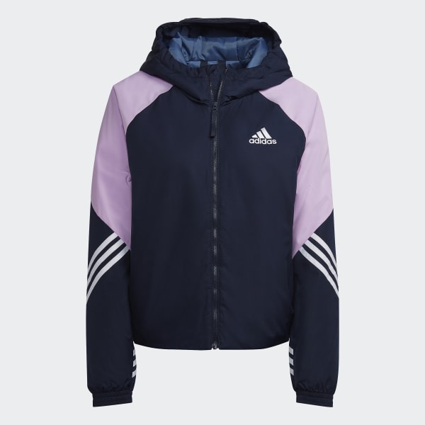 Azul Casaco com Capuz Back to Sport