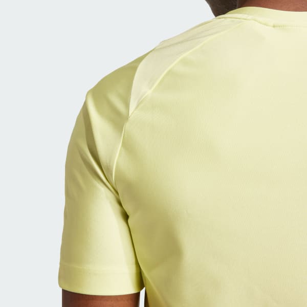 adidas Fashion Cut Line Tee - Yellow | adidas Singapore