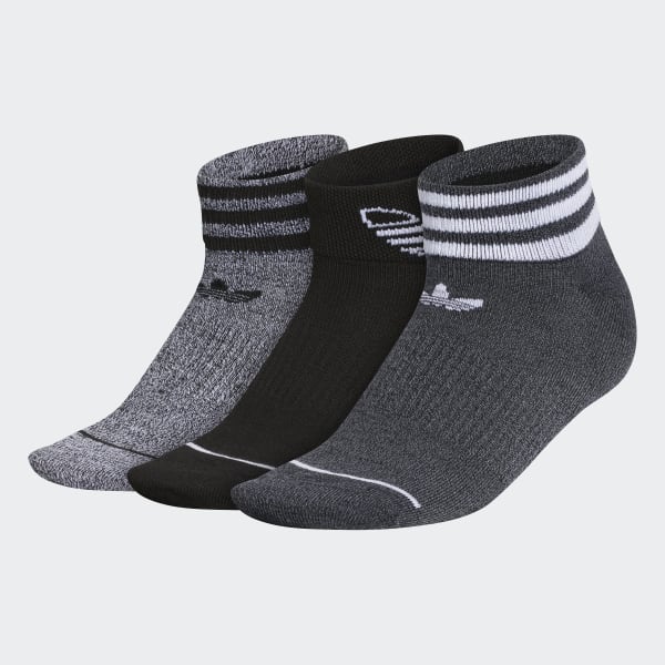 adidas 3-Stripes Ankle Socks 3 Pairs 