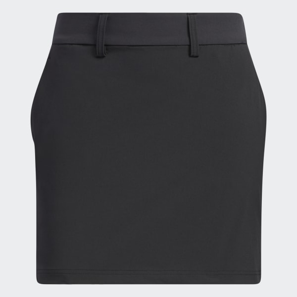 Black Four-Way Stretch Slit Skirt
