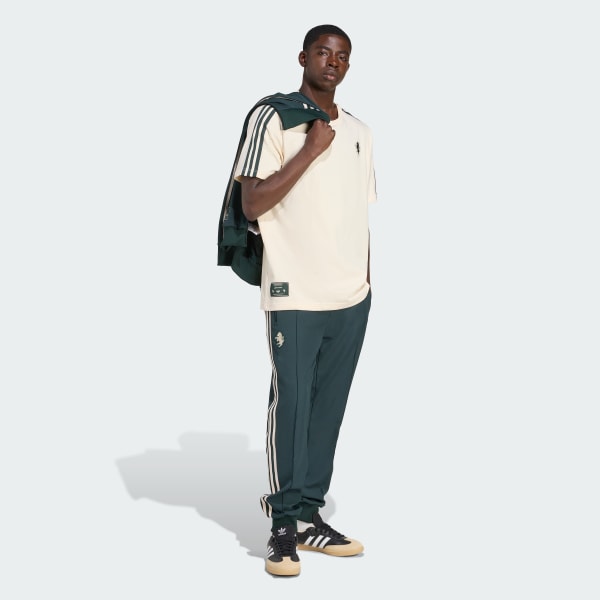 Beige Juventus Terrace Icons T-skjorte