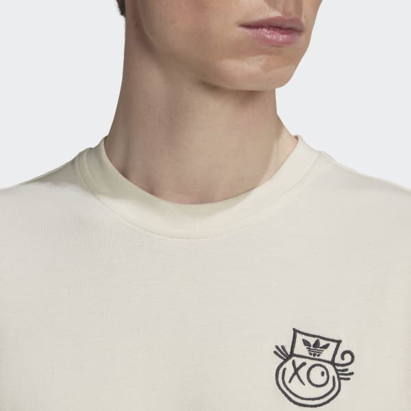 Weiss adidas Originals x André Saraiva T-Shirt TK782