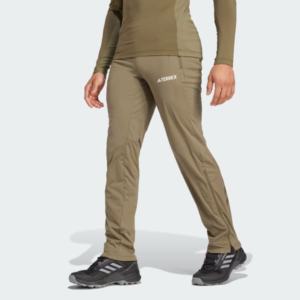 Zielony Spodnie Terrex Xperior Cross-Country Ski Soft Shell