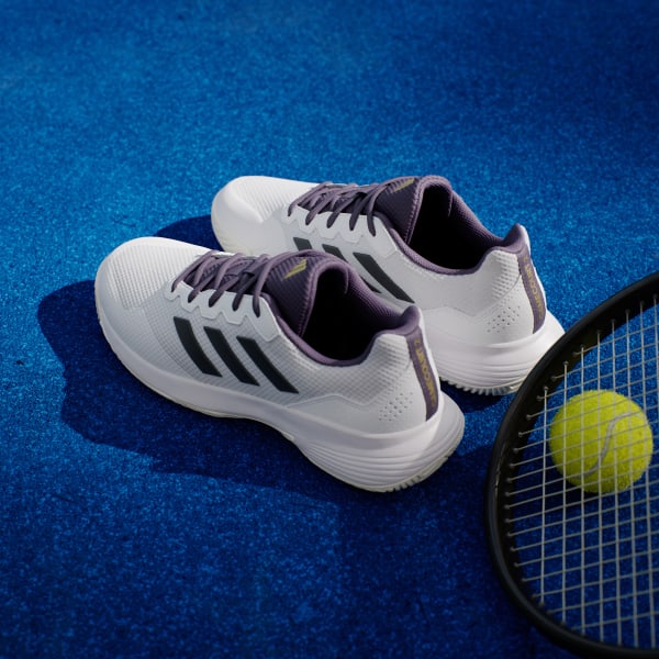 gamsaです adidas Gamecourt 2.0 Tennis Shoes - White | Free Shipping