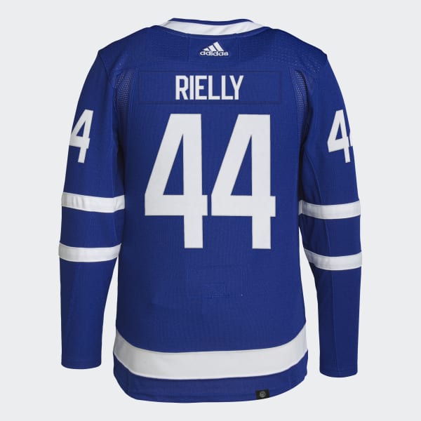 Bleu Maillot Domicile Maple Leafs Rielly Authentique