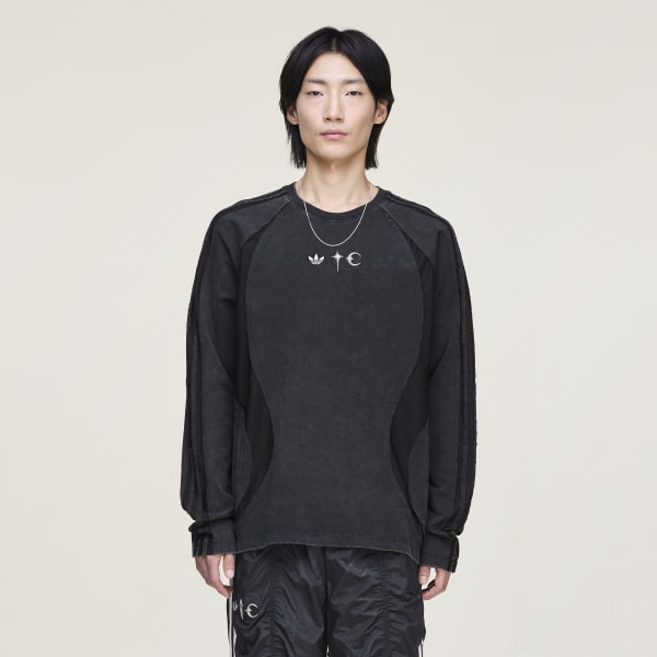 トップス adidas ThugClub LongSleeveT-Shirt\"Black\" Adidas x Thug Club Mens Longsleeve Tee – Extra Butter