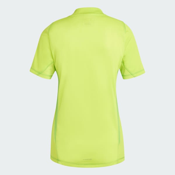 Jaune Maillot Gardienne de but manches courtes Tiro 24 Pro