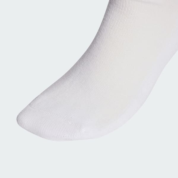 Hvit Linear Crew Socks Cushioned Sokker, 6 par