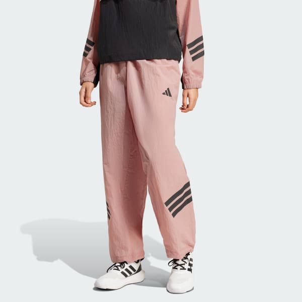 Roze Future Icons 3-Stripes Woven Broek