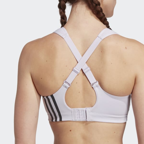 Paars adidas TLRD Impact Training High-Support Beha