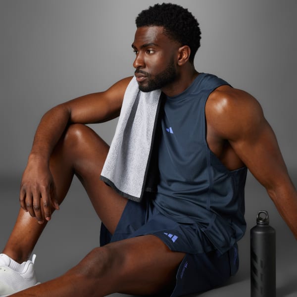 Blue Designed for Training Pro Series Tank Top