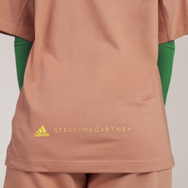 Czerwony adidas by Stella McCartney T-Shirt (GENDER NEUTRAL) BWC64