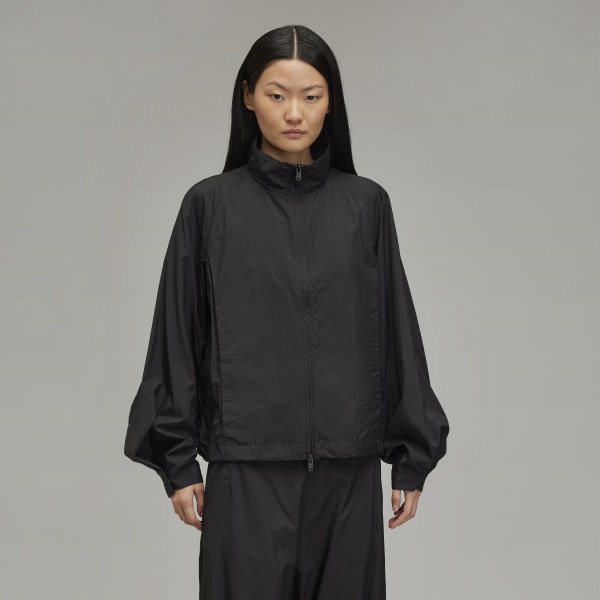 Y-3 ブラック ナイロンジャケット L Y-