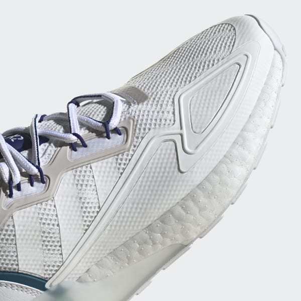 White ZX 2K Boost Shoes LUY28