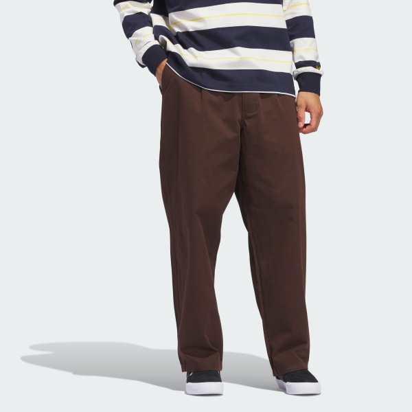 Brown Shmoofoil Track Slacks (Gender Neutral)