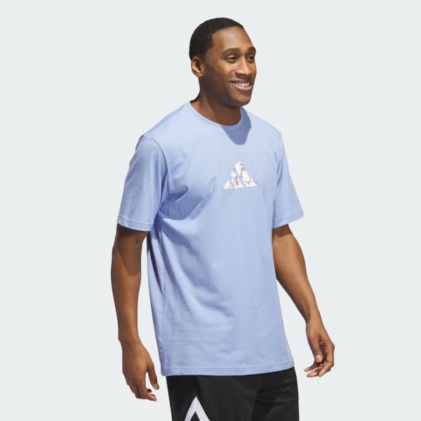 Blue Donovan Mitchell Foundation Tee