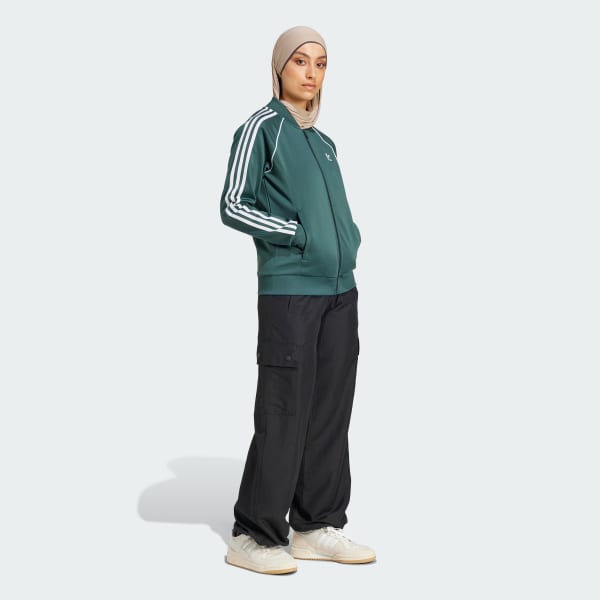 Yesil Adicolor Classics SST Fermuarlı Üst