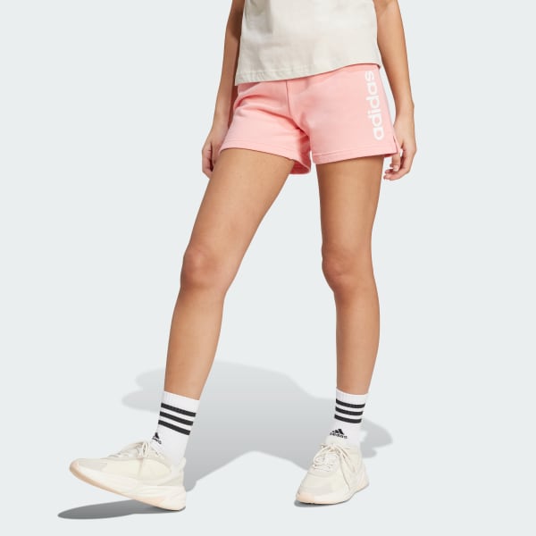 Womens pink adidas shorts on sale