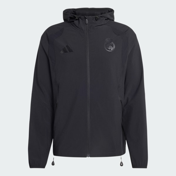 cierna Vetrovka Real Madrid Travel Full Zip