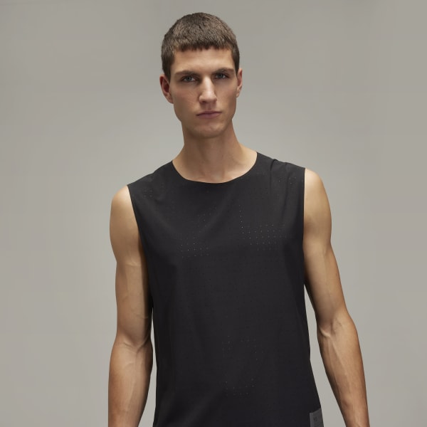 adidas Y-3 Running Tank Top - Black | Free Shipping with
