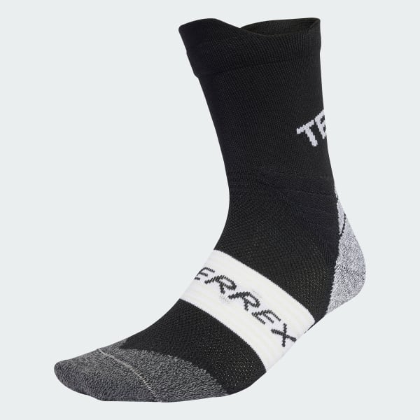 Μαύρο Κάλτσες πεζοπορίας μεσαίου ύψους CLIMACOOL Terrex Xperior