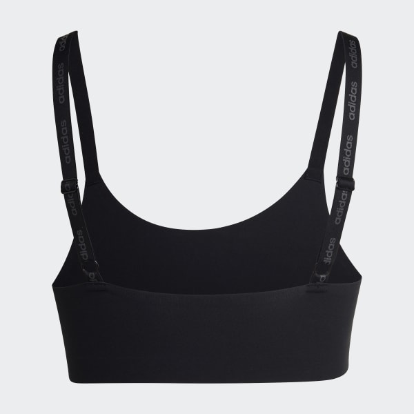 adidas Active Micro-Flex Scoop Lounge Bra - Grey