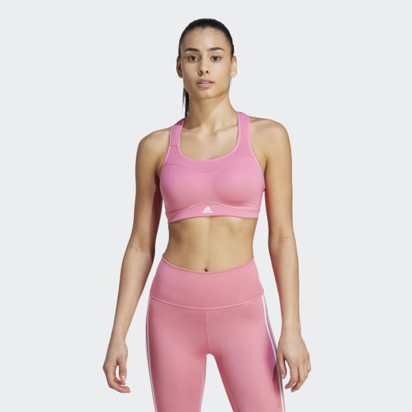 adidas TLRD Impact Training High-Support Bra - Pink