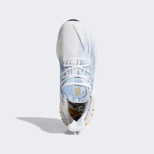 White Alphaboost Shoes