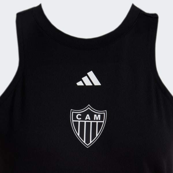 Preto Camiseta Regata Atlético Mineiro