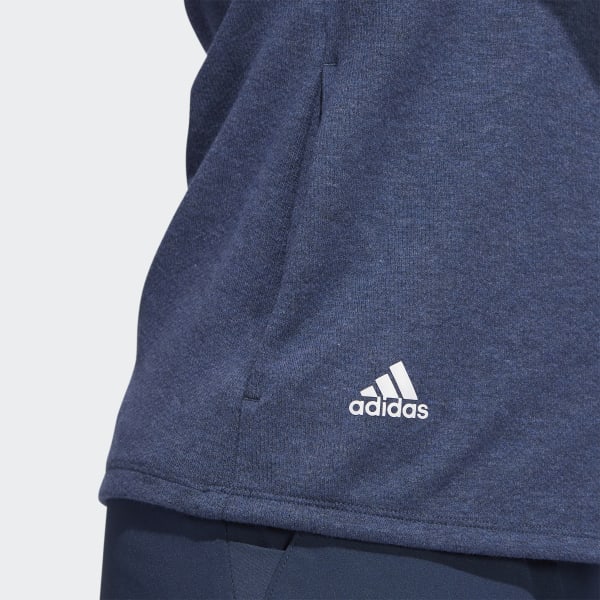 Blue Mélange High Mock Sweatshirt U5308