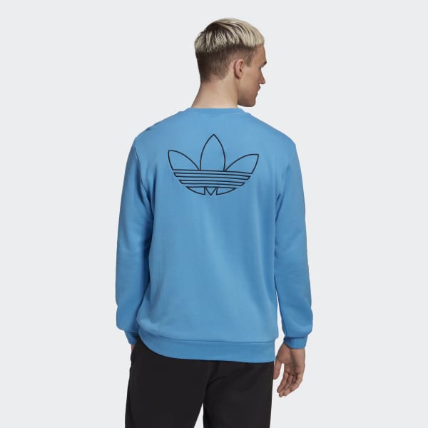 Blue Trefoil Series Style Crew Sweatshirt VB528