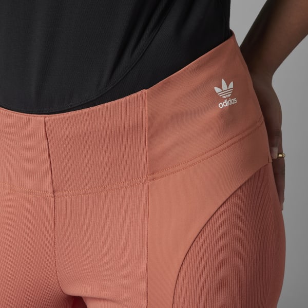 adidas Always Original Rib Two-in-One Leggings (Plus Size) - Brown | adidas  UK