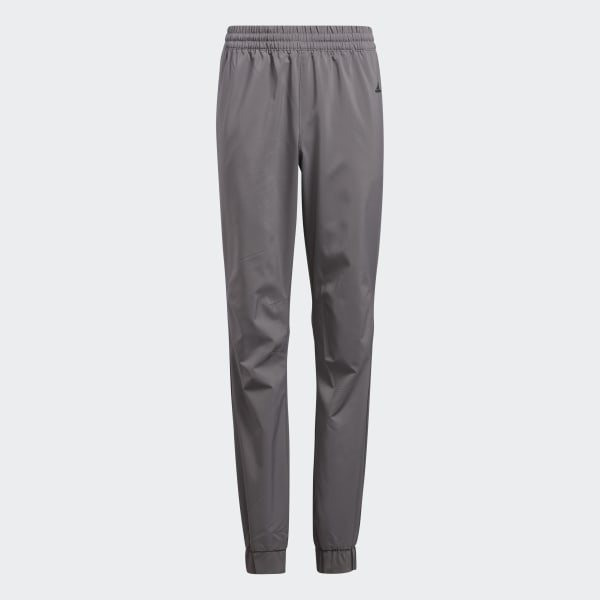 grey adidas trousers
