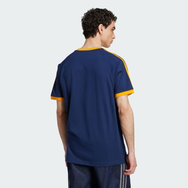 Blue Adicolor Classics 3-Stripes Tee
