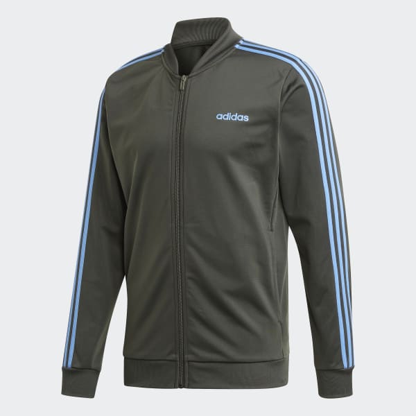 blue and green adidas tracksuit