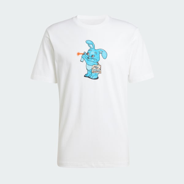 White Training Supply Fashion Bunny Tee