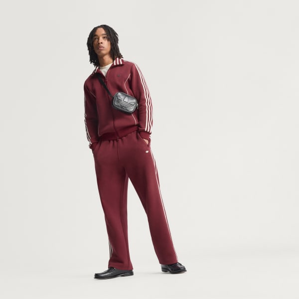 Burgundy 프리미엄 트랙 팬츠
