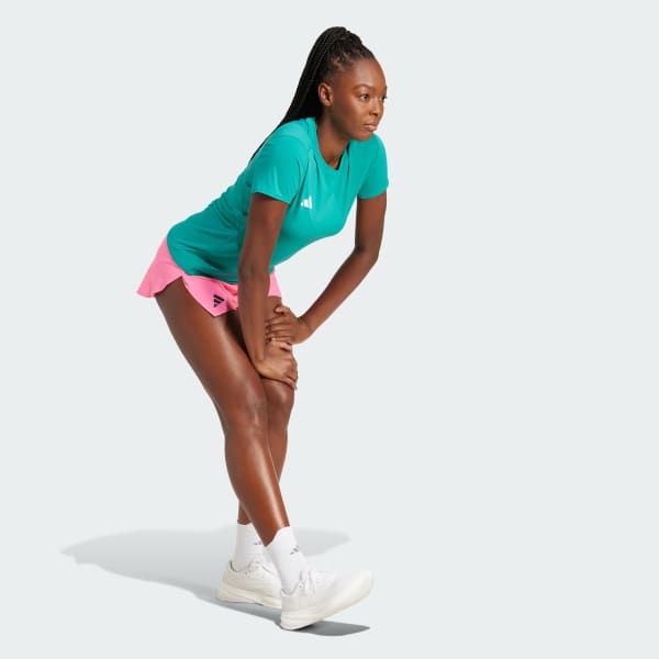 Πράσινο Adizero Essentials Running Tee