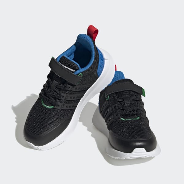 Black adidas x LEGO® Racer TR21 Elastic Lace and Top Strap Shoes