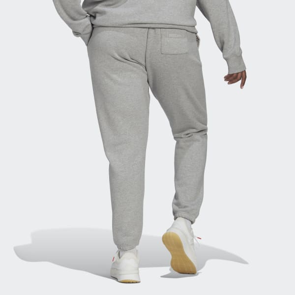 Cinzento Calças (Plus Size) BW304
