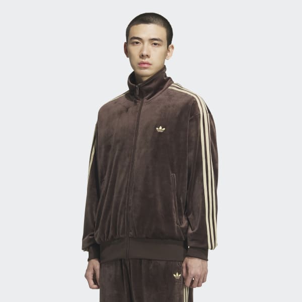トップス VELOUR BB TT / adidas Originals adidas FB TT VELOUR Track Top - Brown | adidas UAE