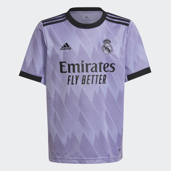 Fioletowy Real Madrid 22/23 Away Jersey VE532