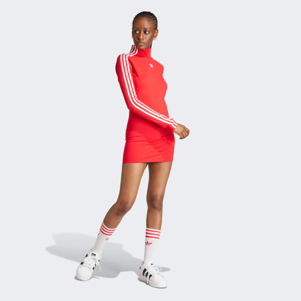 Adidas jurk hotsell rood